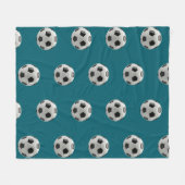Couverture sportive classique Motif de balle de fo (Devant (Horizontal))