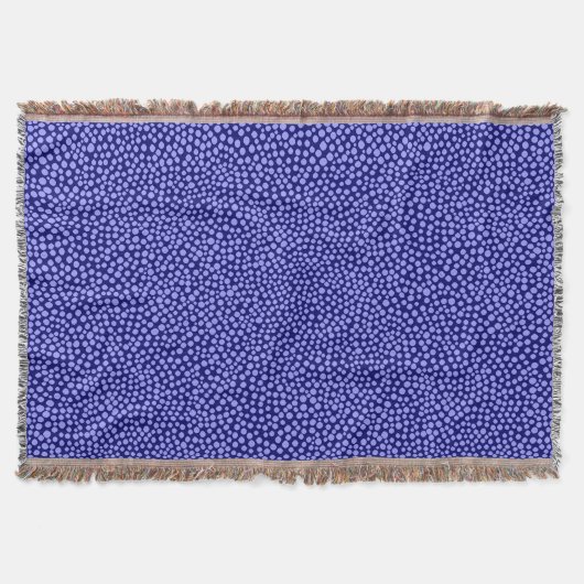 Couverture Spots aléatoires - Pastel Blue sur Deep Navy (Devant)