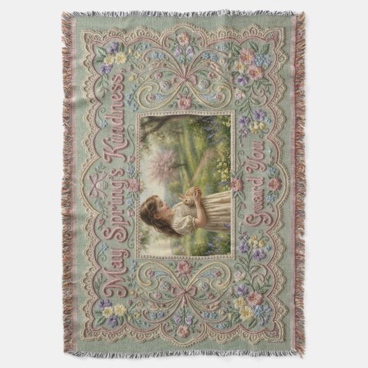 Couverture Spring’s Kindness Guardian Personalized Faux‑Embro (devant Vertical)