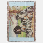 Couverture springer spaniel maman et chiots (devant Vertical)