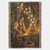 Couverture St Brigid Blacksmith Fairies Flowers Fantasy Art (devant Vertical)