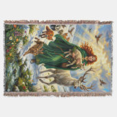 Couverture St Brigid Spring Goddess Woodland Animals Imbolc (Devant)
