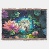 Couverture Stained Glass Little Fairy With Dragonfly (Devant)
