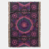 Couverture Star of Bethlehem Quilt berries (devant Vertical)