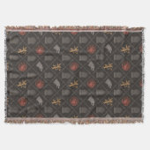 Couverture Stark, Lannister, Targaryen, Motif du Trône de fer (Devant)