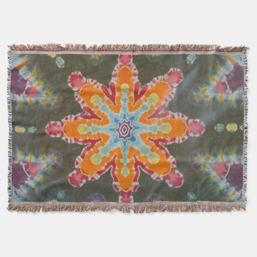 Couverture Stars Tie Dye (Devant)