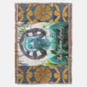 Couverture Statue de Bouddha Turquoise Photo Paix Nom de la c (devant Vertical)