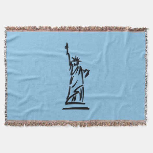 Couverture Statue de la Liberté Bleue (Devant)