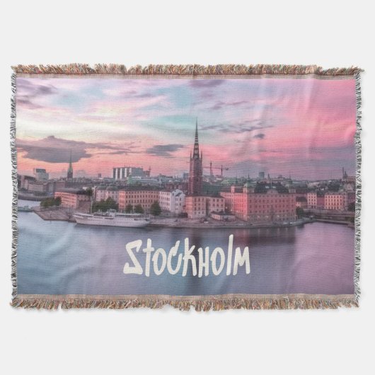 Couverture Stockholm Capital of Sweden Night Skyline (Devant)