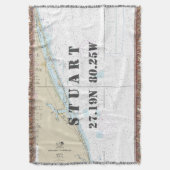 Couverture Stuart FL Hometown Latitude Longitude Nautique (devant Vertical)