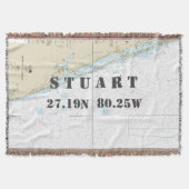 Couverture Stuart FL Hometown Latitude Longitude Nautique (Devant)
