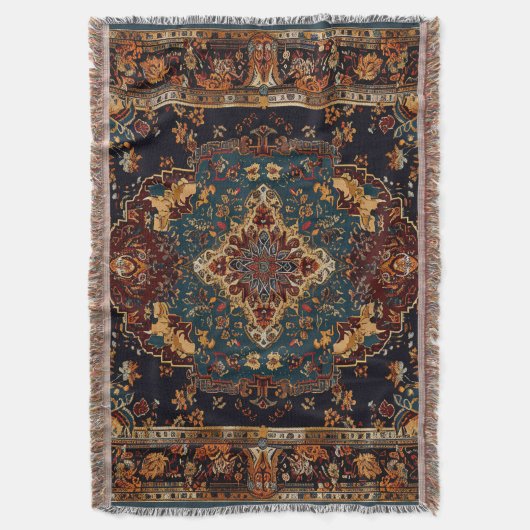 Couverture Style marocain Rouge (devant Vertical)