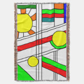 Couverture Style moderne en verre de trait (devant Vertical)