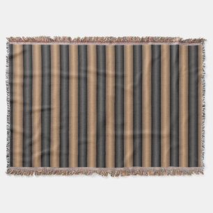 Couverture Style moderne Grillades Brown grillées avec profon