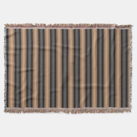 Couverture Style moderne Grillades Brown grillées avec profon (Devant)