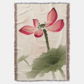 Couverture Style oriental Lotus (devant Vertical)