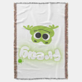 Couverture stylish frog themed home blanket (devant Vertical)