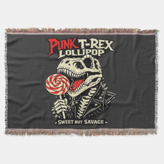 Couverture Sucette Punk T-Rex - Doux mais Sauvage