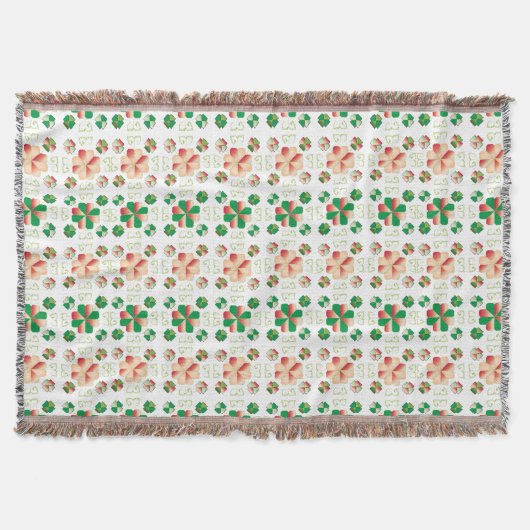 Couverture SUN traditionnel letton motif géométrique X (Devant)