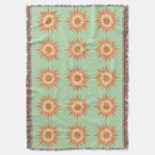 Couverture Sunburst Boho Throw Blanket (devant Vertical)