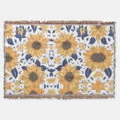 Couverture Sunflower pattern cozy Blanket for New Home (Devant)