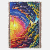 Couverture  Sunset Canyon River Art (devant Vertical)