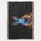 Couverture Superbe Lapin Bleu en feu (devant Vertical)