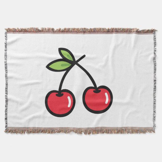 Couverture Sweet Cherry Cozy Comfort Blanket (Devant)