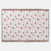 Couverture Sweet Cherry Orchard Rouge Vert (Devant)