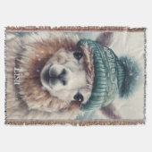 Couverture Sweet Winter Alpaca, coutume (Devant)