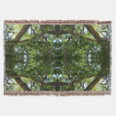 Couverture Sycamore Tree Nature verte (Devant)