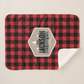 Couverture sylvatique d'ouatine de plaid de (Devant (Horizontal))