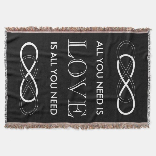 Couverture Symbole double infini - noir & blanc (Devant)