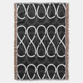 Couverture Symbole double infini - noir & blanc (devant Vertical)