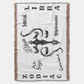Couverture Symbole du zodiaque Balance (devant Vertical)