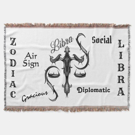 Couverture Symbole du zodiaque Balance (Devant)