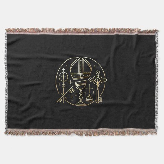 Couverture Symbole heraldique du pape (Devant)