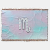 Couverture Symbole Scorpio Zodiac en style perle (Devant)