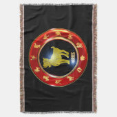 Couverture SYMBOLE Zodiaque Aries (devant Vertical)