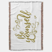 Couverture T-shirt 'Sois toi-même' (devant Vertical)