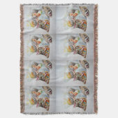 Couverture Tabby Chat Aquarelle Chats Art Pet Jeter Tapis (devant Vertical)