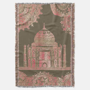 Couverture Taj Mahal - Style bohémien oriental