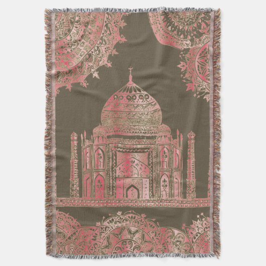 Couverture Taj Mahal - Style bohémien oriental (devant Vertical)