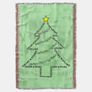 Couverture Tambour Arbre de Noël