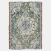 Couverture Tapis antique vert (devant Vertical)