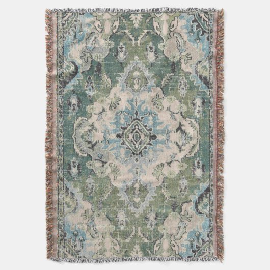 Couverture Tapis antique vert (devant Vertical)