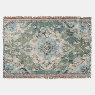 Couverture Tapis antique vert