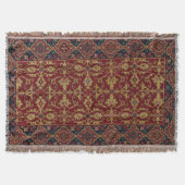 Couverture Tapis classique turc Lotto Motif Imprimer (Devant)