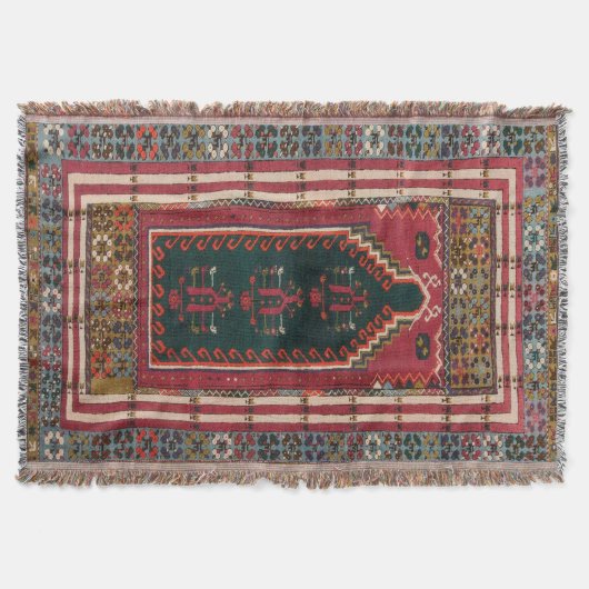 Couverture Tapis Kilim Antique Oriental (Devant)