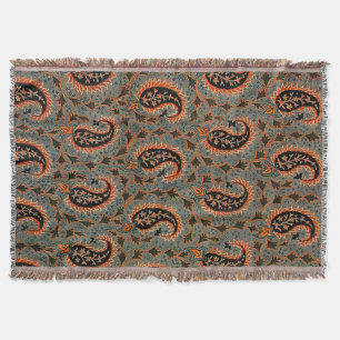 Couverture Tapis Oriental Ancien Turc Persan